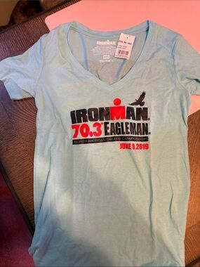 Official Ironman Eagleman 2019  t shirt woman's Small new with tags